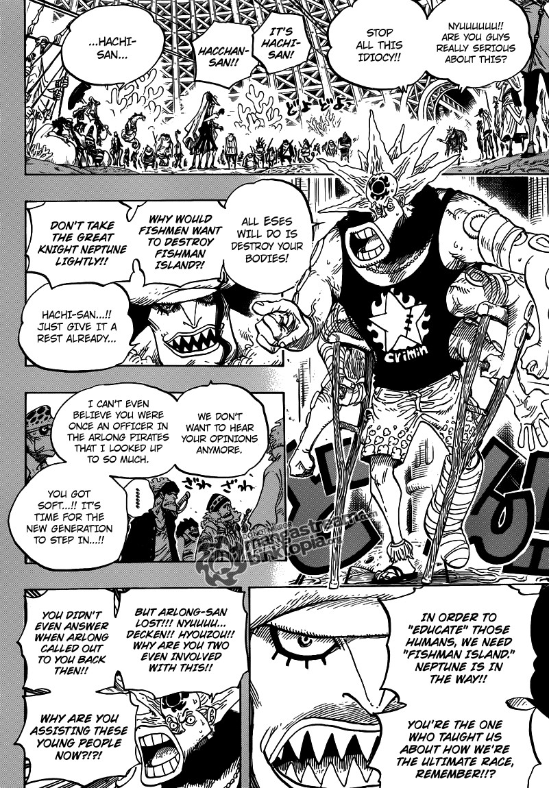 One Piece Chapter 615 8